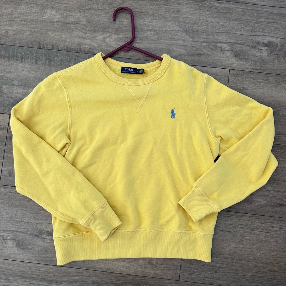 Polo Ralph Lauren women’s yellow sweatshirt
